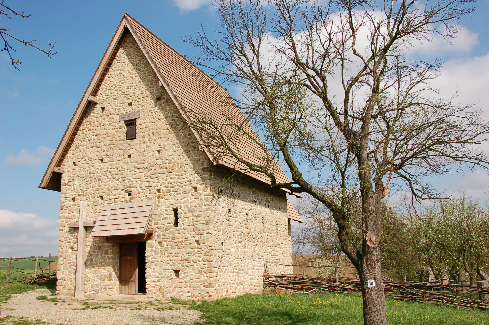 Replika Velkomoravského kostela